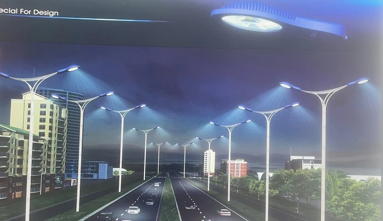 Aluminum Painted Matte Road Lamp Head