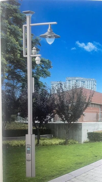 Die-Casting Alloy Smart Lamp Post