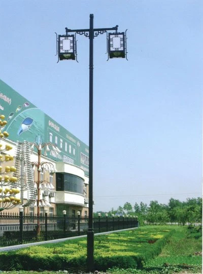 Square Steel Lamp Post